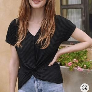 Amour Vert Leena Ribbed Top